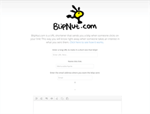 Tablet Screenshot of blipnut.com